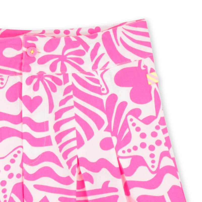 Short imprim&eacute; en viscose BILLIEBLUSH 
                        FILLE