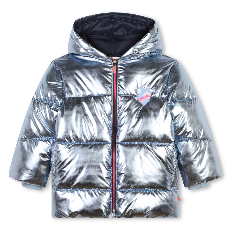 Doudoune zipp&eacute;e &agrave; capuche BILLIEBLUSH 
                        FILLE