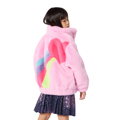 Manteau en polaire duveteuse BILLIEBLUSH FILLE