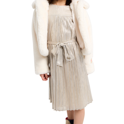 Robe pliss&eacute;e &agrave; rayures BILLIEBLUSH FILLE