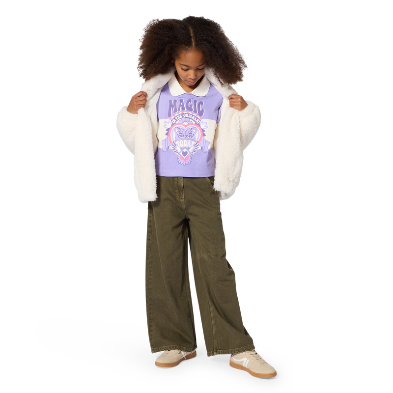 Veste en polaire duveteuse BILLIEBLUSH 
                        FILLE