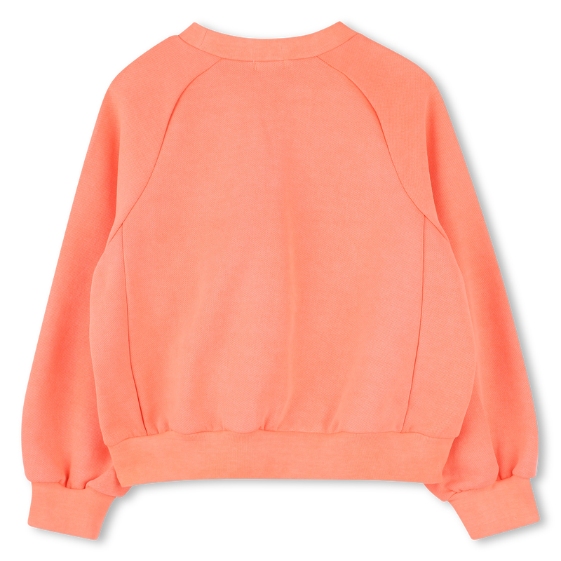 Sweat-shirt teint&eacute; en molleton BILLIEBLUSH 
                        FILLE