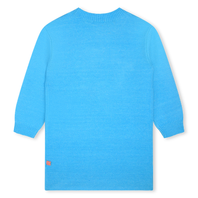 Robe pull brodée orné de sequins BILLIEBLUSH FILLE