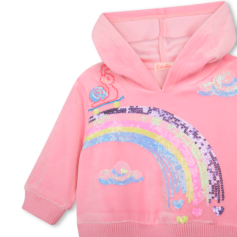 Robe en velours à capuche BILLIEBLUSH 
                        FILLE