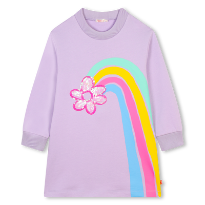 Robe molletonn&eacute;e orn&eacute;e de sequins BILLIEBLUSH FILLE