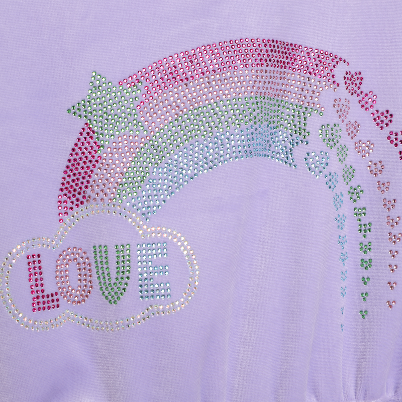 Robe à capuche en velours BILLIEBLUSH 
                        FILLE