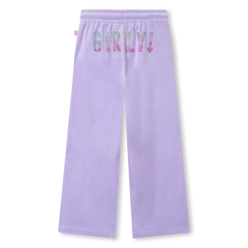 Pantalon de jogging en velours BILLIEBLUSH 
                        FILLE