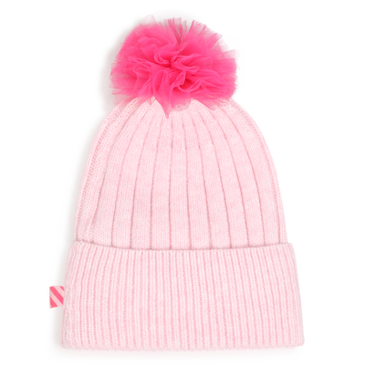 Bonnet &agrave; pompon en tulle BILLIEBLUSH FILLE
