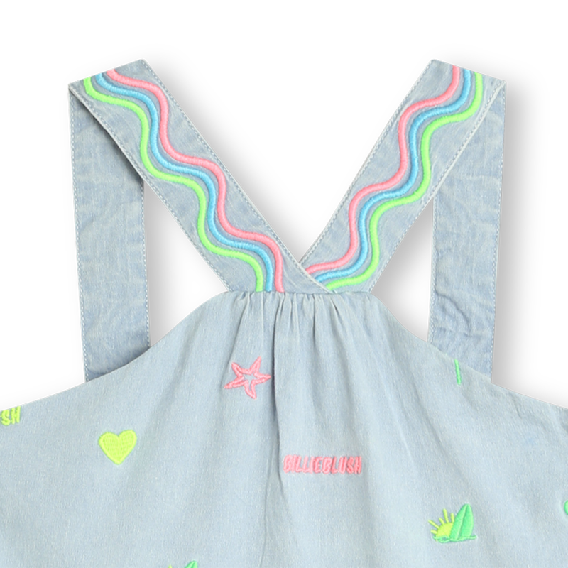 Robe en jean brod&eacute;e BILLIEBLUSH 
                        FILLE