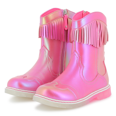 Bottines &agrave; franges BILLIEBLUSH FILLE