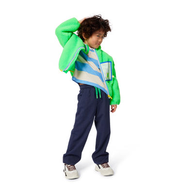 Polo rayé manches longues BILLIEBLUSH GARCON