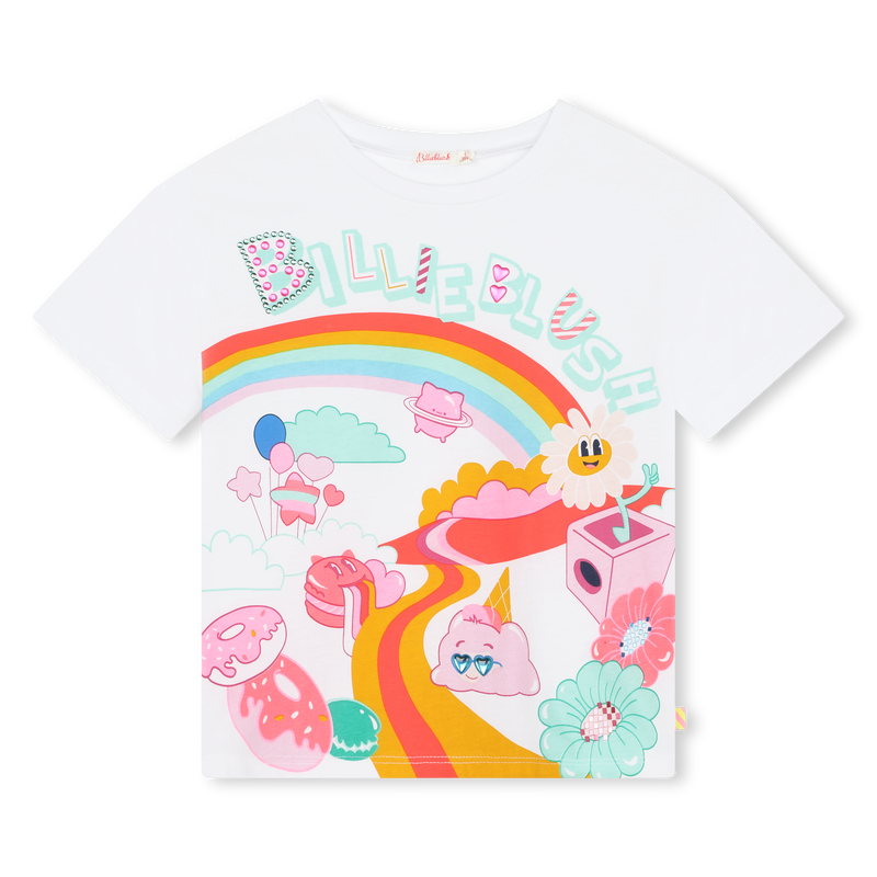 T-shirt ample d&eacute;tails clout&eacute;s BILLIEBLUSH 
                        FILLE
