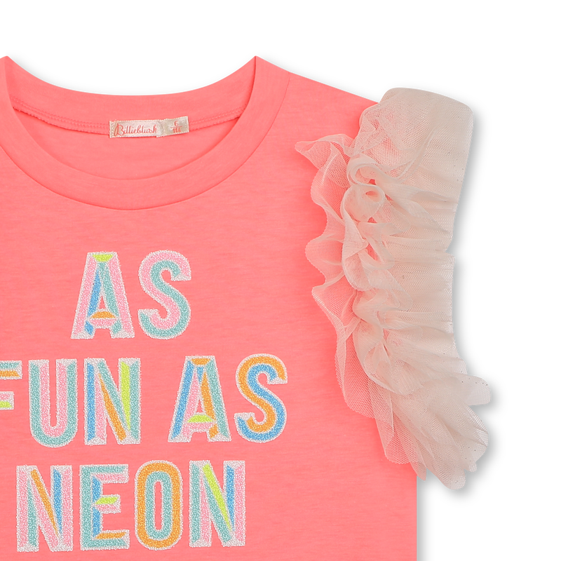T-shirt avec manches en tulle BILLIEBLUSH 
                        FILLE