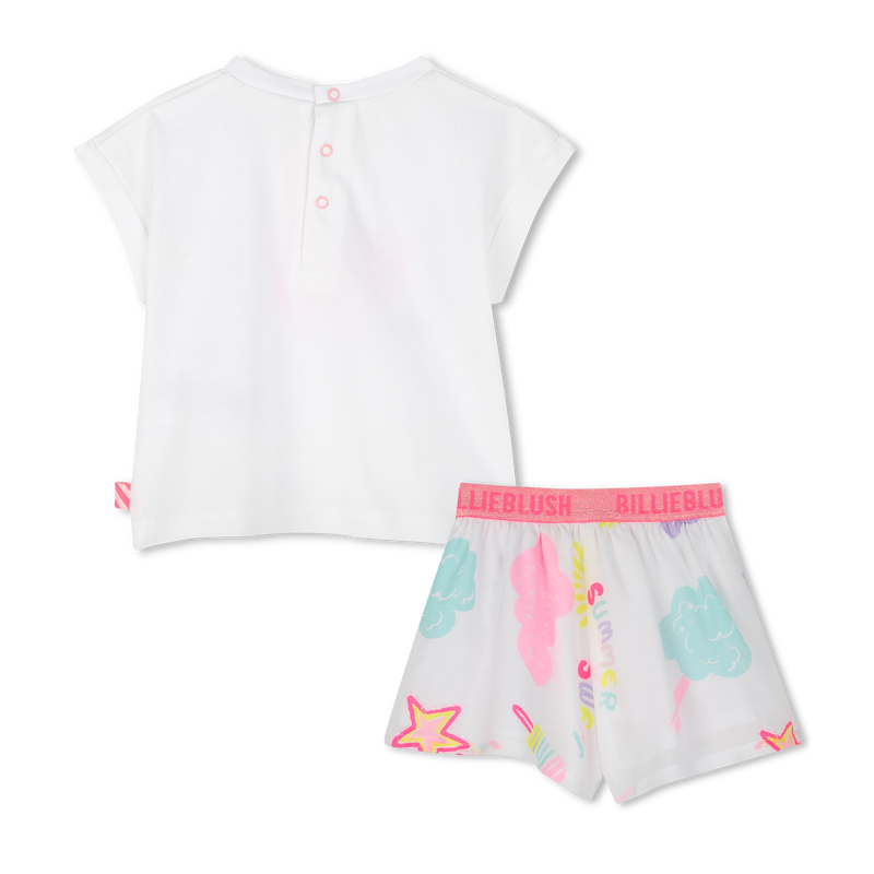 Ensemble T-shirt et short BILLIEBLUSH 
                        FILLE