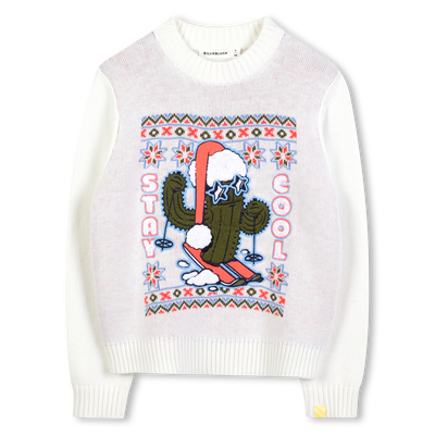 Pull de No&euml;l en tricot BILLIEBLUSH GARCON