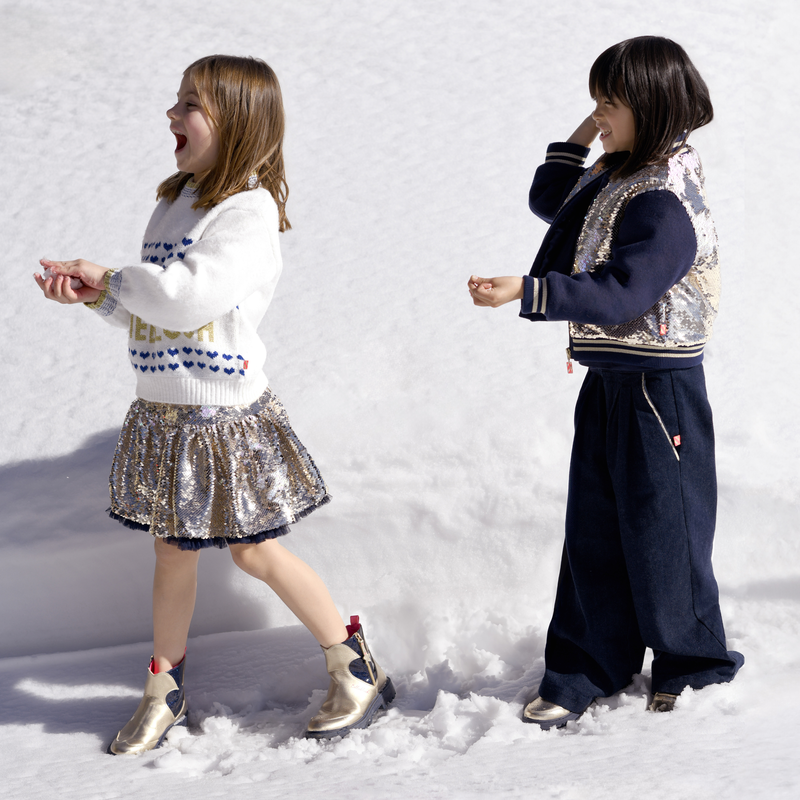 Jupe &agrave; taille &eacute;lastique iris&eacute;e BILLIEBLUSH 
                        FILLE