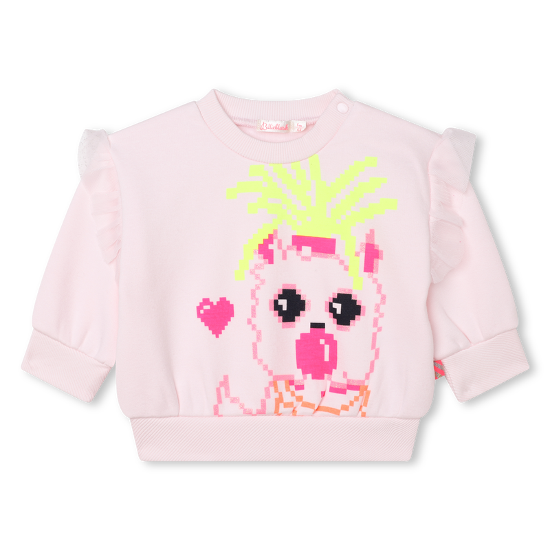 Sweat-shirt en molleton BILLIEBLUSH 
                        FILLE
