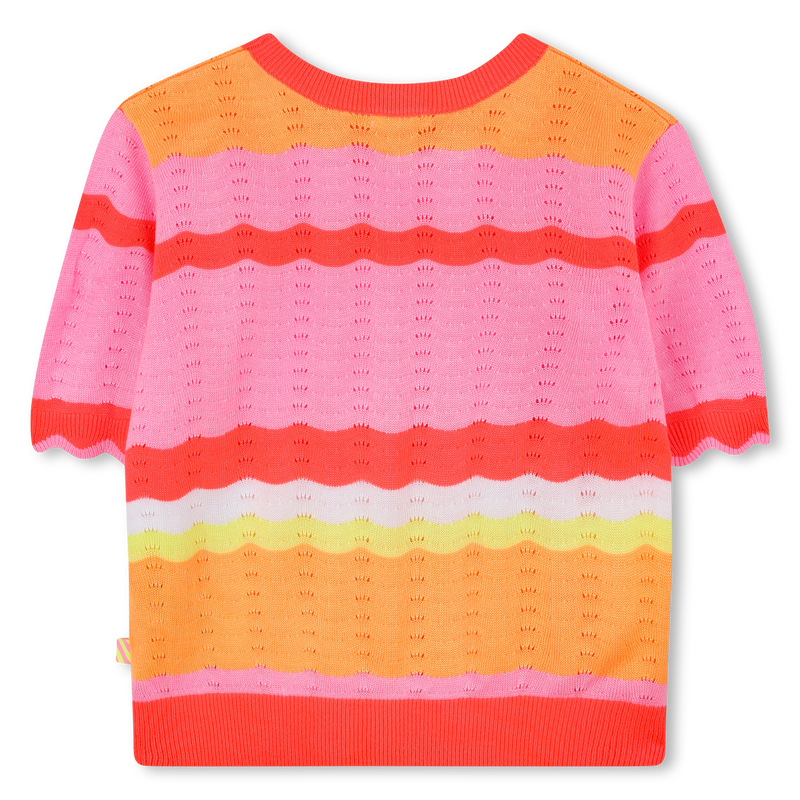 Pull ray&eacute; en tricot BILLIEBLUSH 
                        FILLE