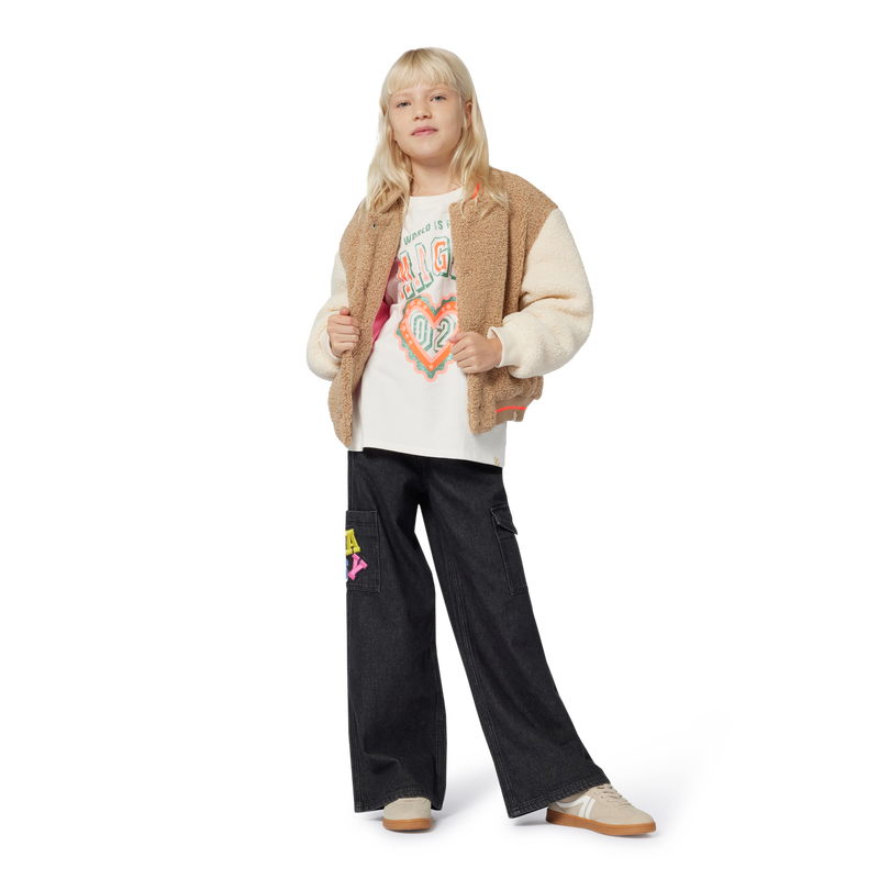Veste bi-colore BILLIEBLUSH 
                    FILLE