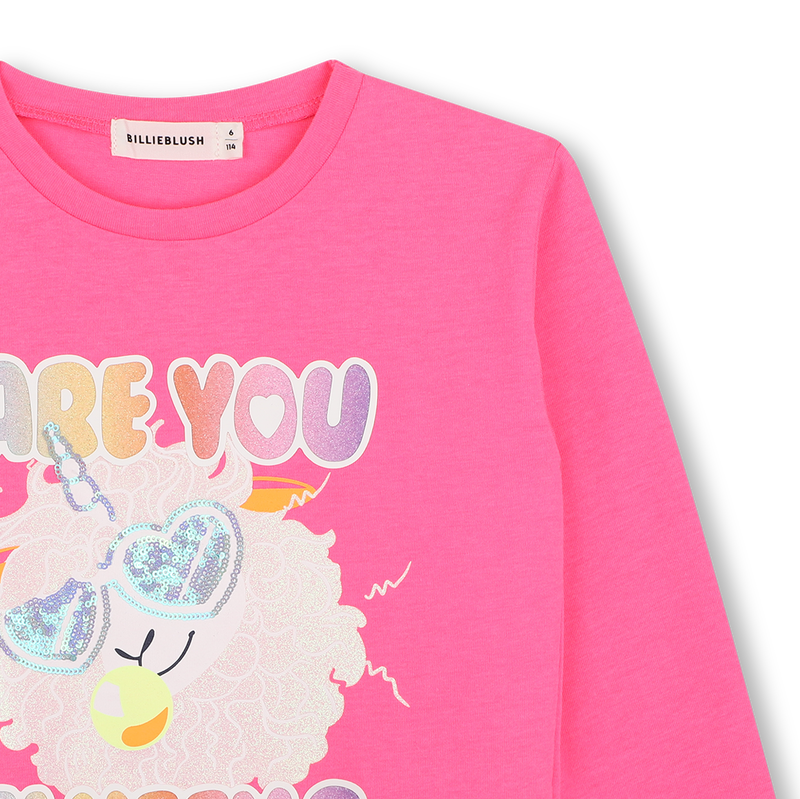 Tee-shirt manches longues BILLIEBLUSH 
                        FILLE