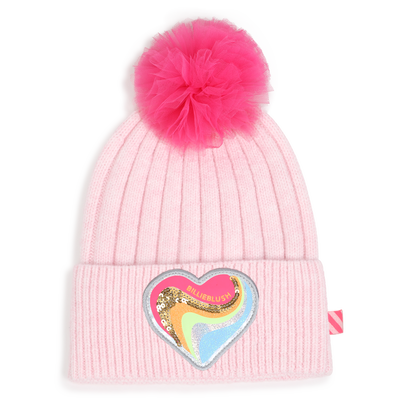 Bonnet &agrave; pompon en tulle BILLIEBLUSH FILLE
