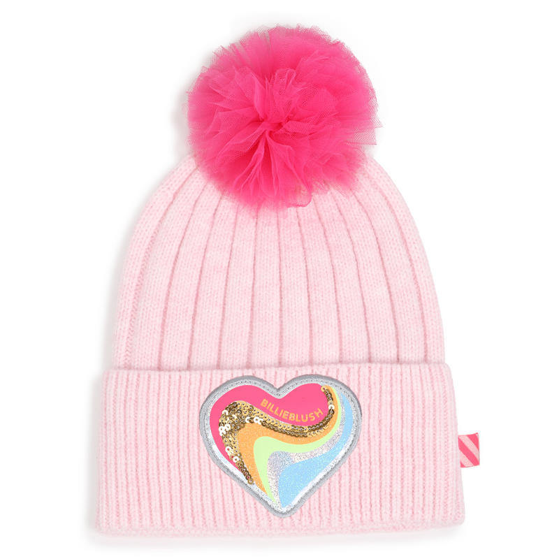 Bonnet &agrave; pompon en tulle BILLIEBLUSH 
                        FILLE