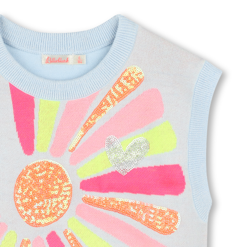 D&eacute;bardeur en tricot BILLIEBLUSH 
                        FILLE