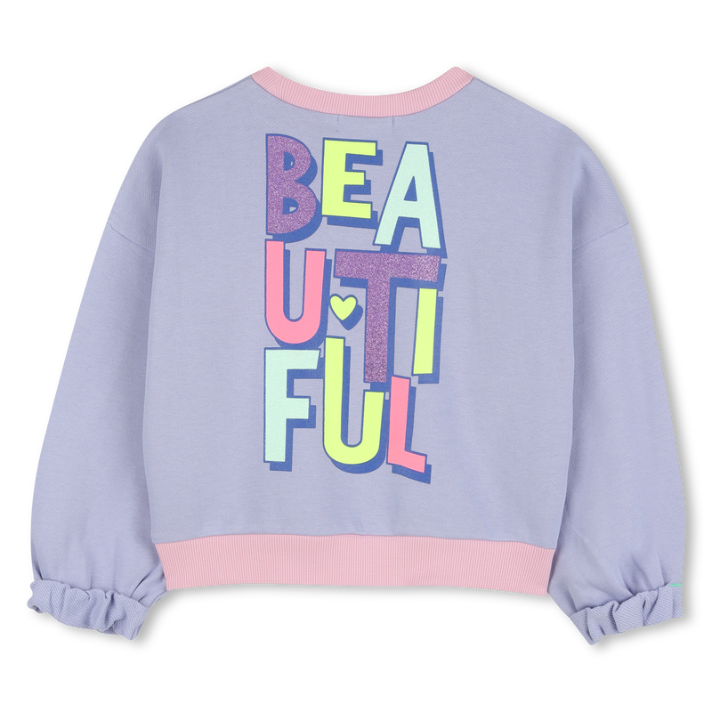 SWEAT EN MOLLETON BILLIEBLUSH 
                        FILLE