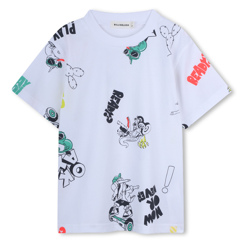 T-SHIRT MANCHES COURTES BILLIEBLUSH 
                        GARCON