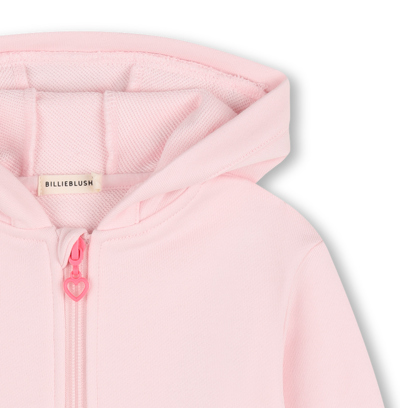 SWEAT ZIPP&Eacute; &Agrave; CAPUCHE BILLIEBLUSH 
                        FILLE