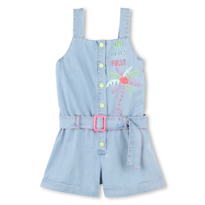 Combinaison short &agrave; bretelles BILLIEBLUSH FILLE