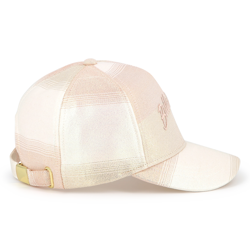 Casquette m&eacute;tallis&eacute;e et brod&eacute;e BILLIEBLUSH 
                        FILLE