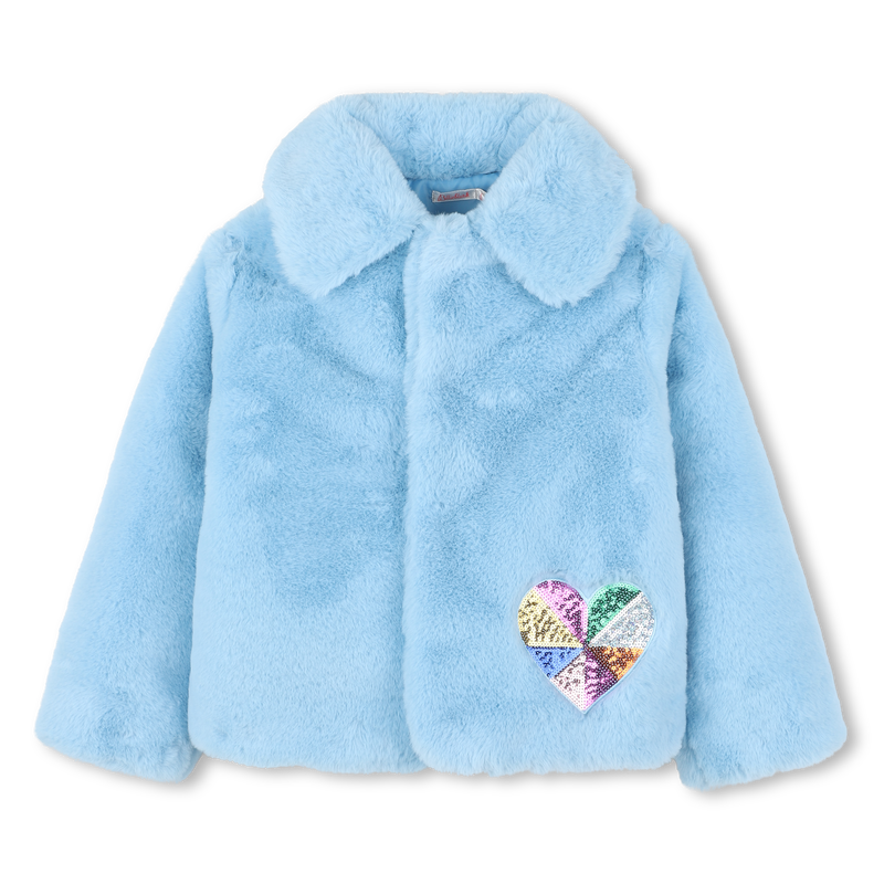 Manteau fermeture pressionn&eacute;e BILLIEBLUSH 
                        FILLE