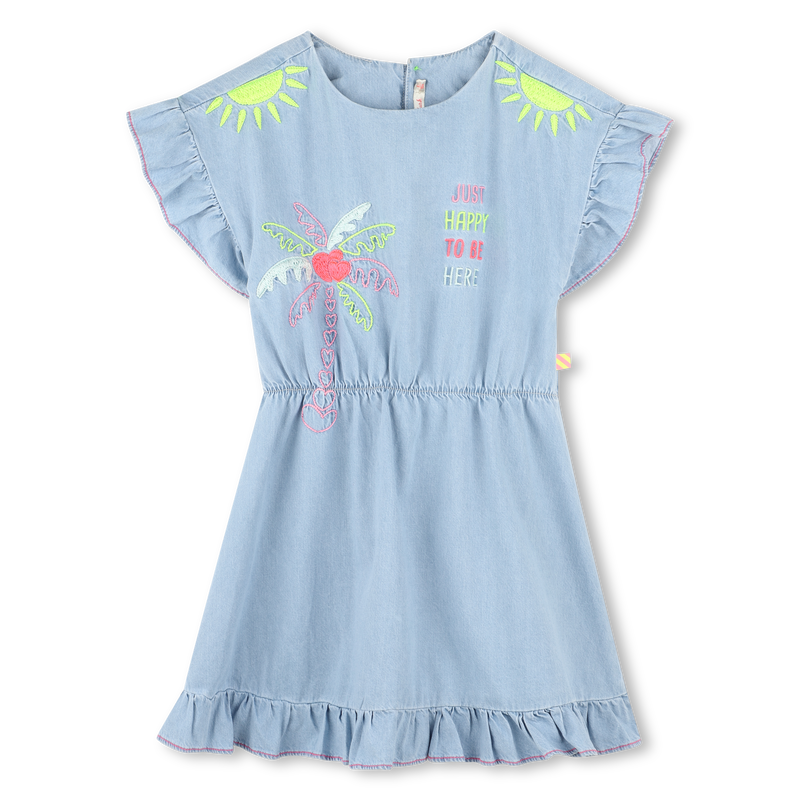 Robe en jean avec broderies BILLIEBLUSH 
                        FILLE