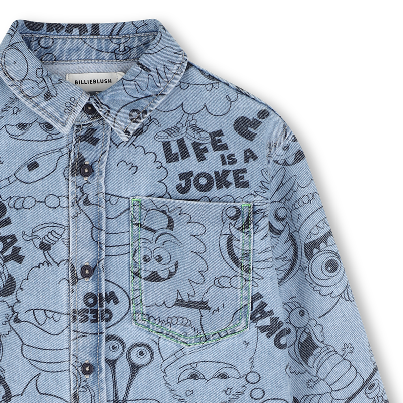 Chemise en denim BILLIEBLUSH 
                        GARCON