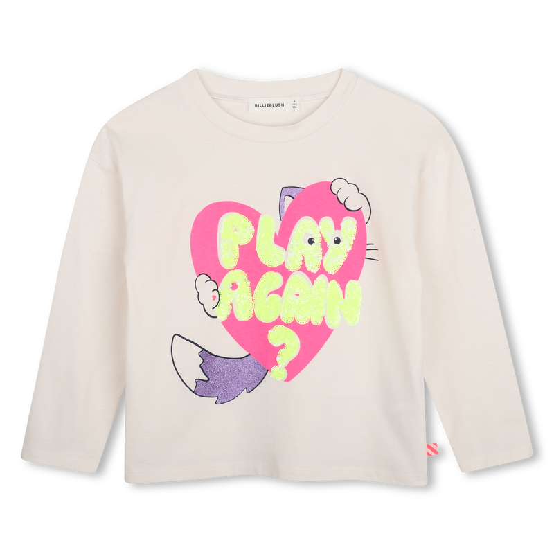 Tee-shirt manches longues BILLIEBLUSH 
                        FILLE
