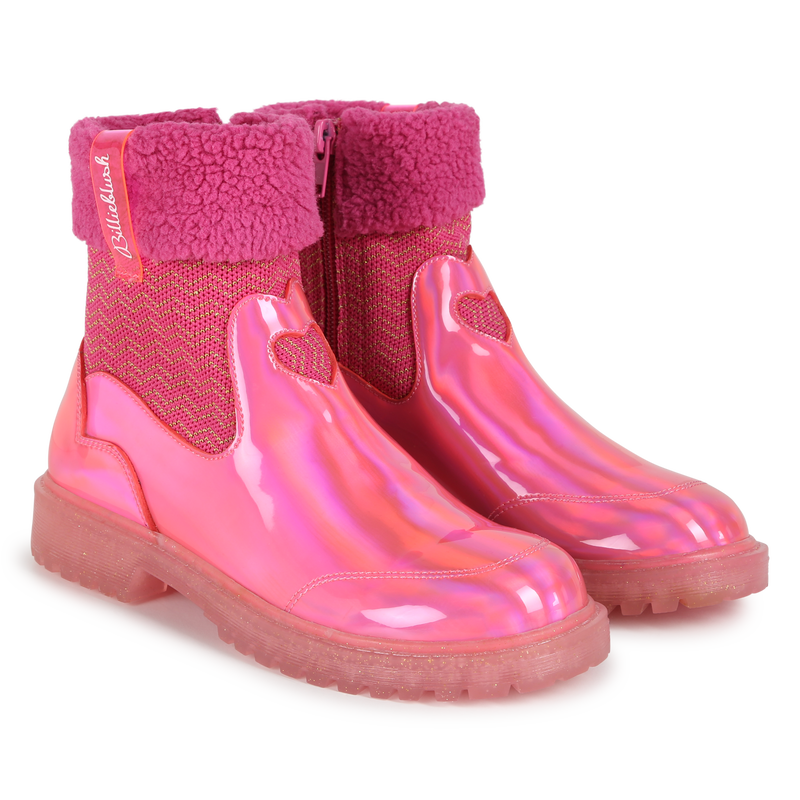 Bottines avec col en polaire duveteuse BILLIEBLUSH 
                        FILLE