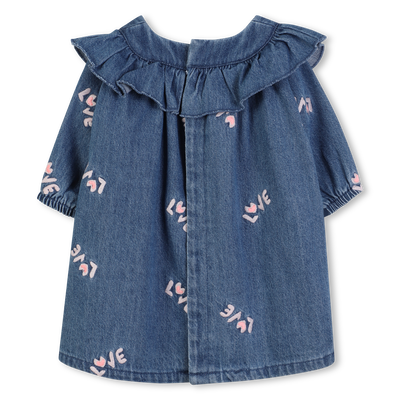Robe en denim l&eacute;ger BILLIEBLUSH FILLE