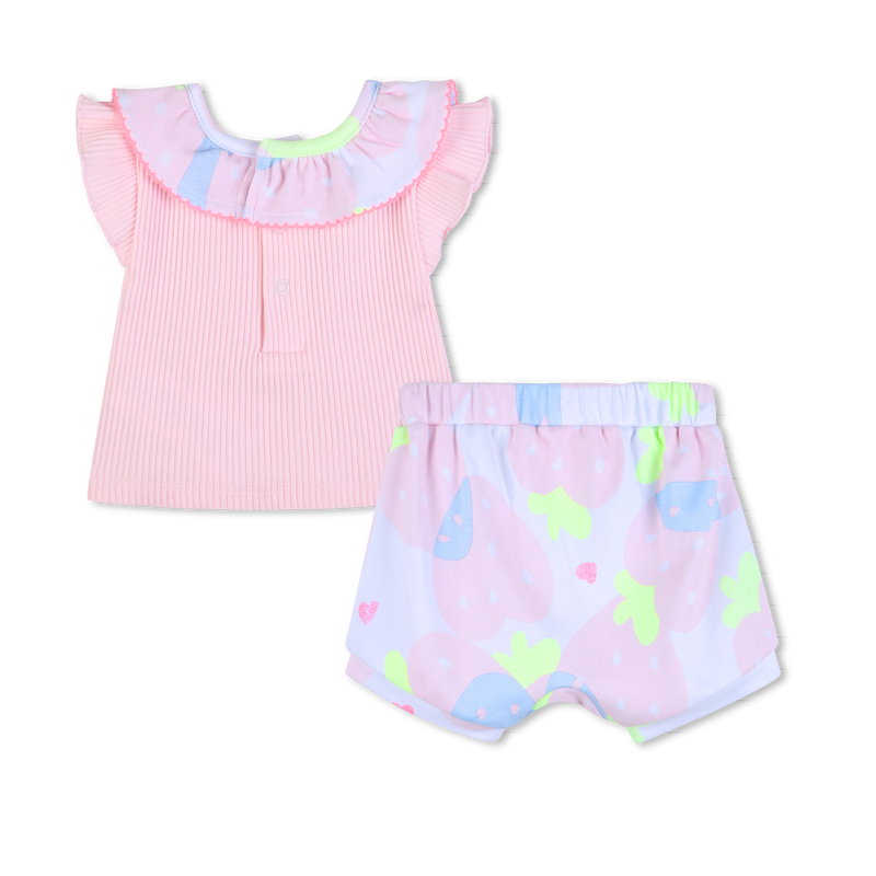ENSEMBLE T-SHIRT + SHORT BILLIEBLUSH 
                        FILLE
