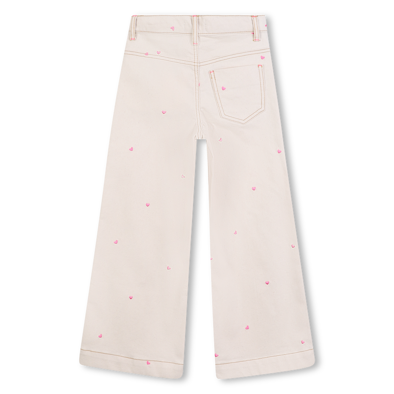 Pantalon coton avec coeurs BILLIEBLUSH 
                        FILLE