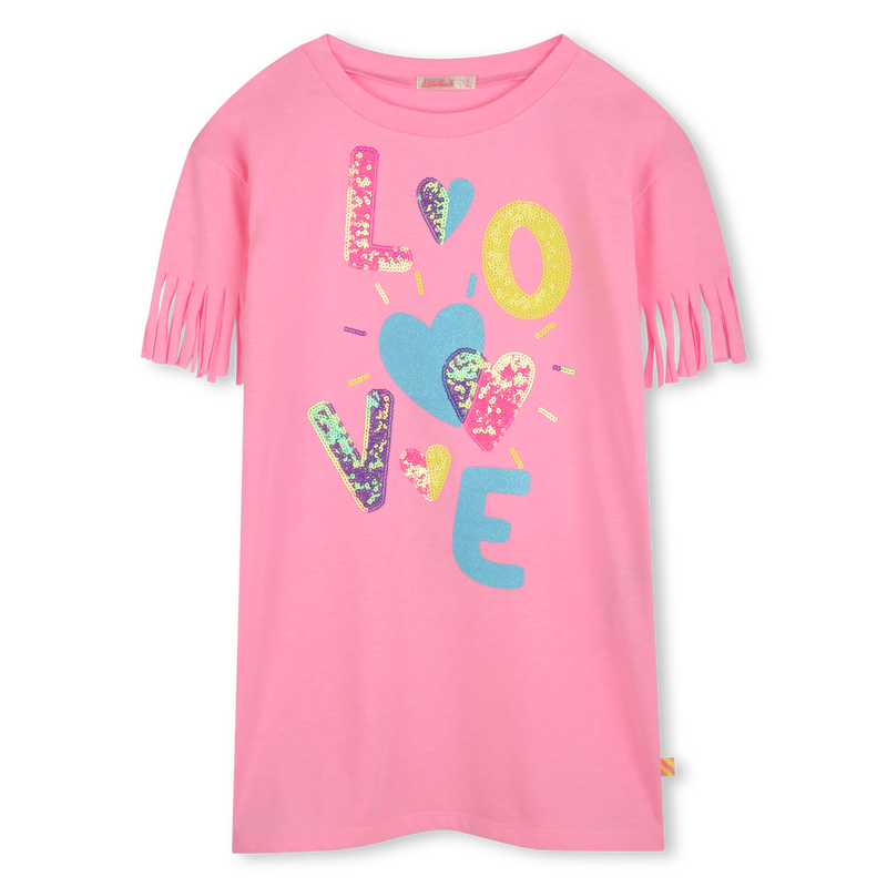 Robe manches courtes orn&eacute;e de sequins BILLIEBLUSH 
                        FILLE