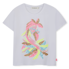 Tee-shirt &agrave; manches courtes, BLANC, hi-res