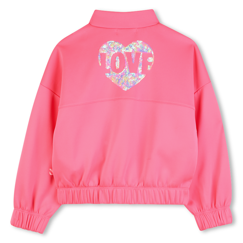 SWEAT ZIPP&Eacute; &Agrave; CAPUCHE BILLIEBLUSH 
                        FILLE