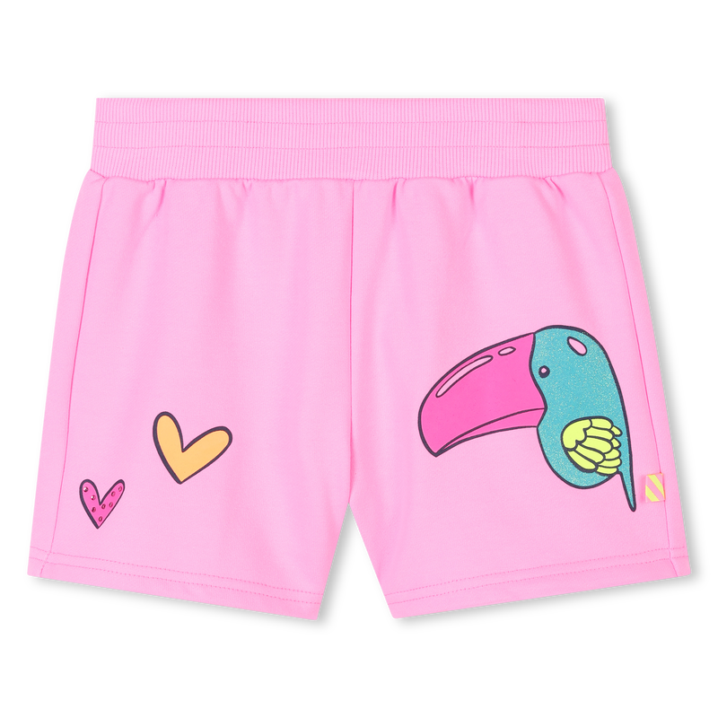 Short en molleton avec motif BILLIEBLUSH 
                        FILLE