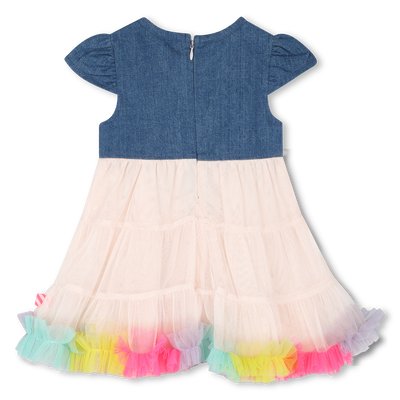 Robe bimatière avec volants BILLIEBLUSH FILLE