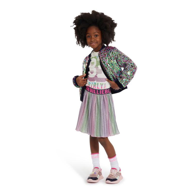 Jupe plissée métallisée BILLIEBLUSH 
                    FILLE