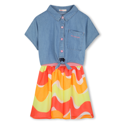 Robe bimati&egrave;re &agrave; col chemise BILLIEBLUSH FILLE