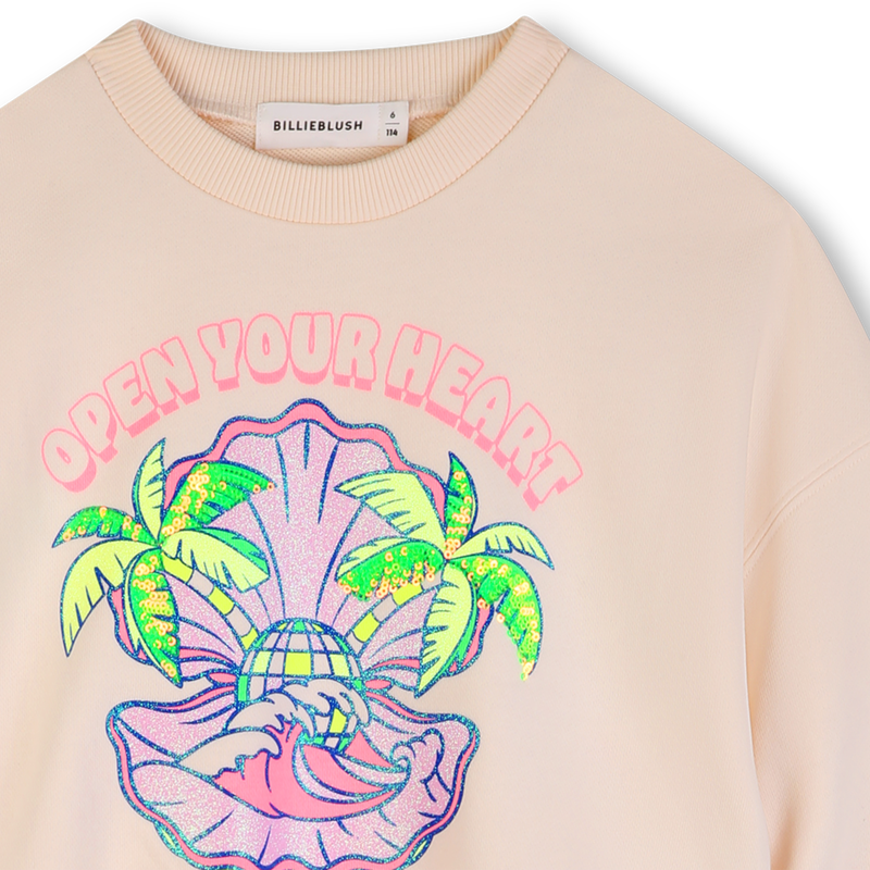 SWEAT EN MOLLETON BILLIEBLUSH 
                        FILLE