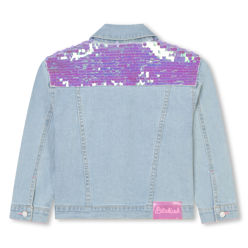 Veste en jean et barrette BILLIEBLUSH 
                        FILLE