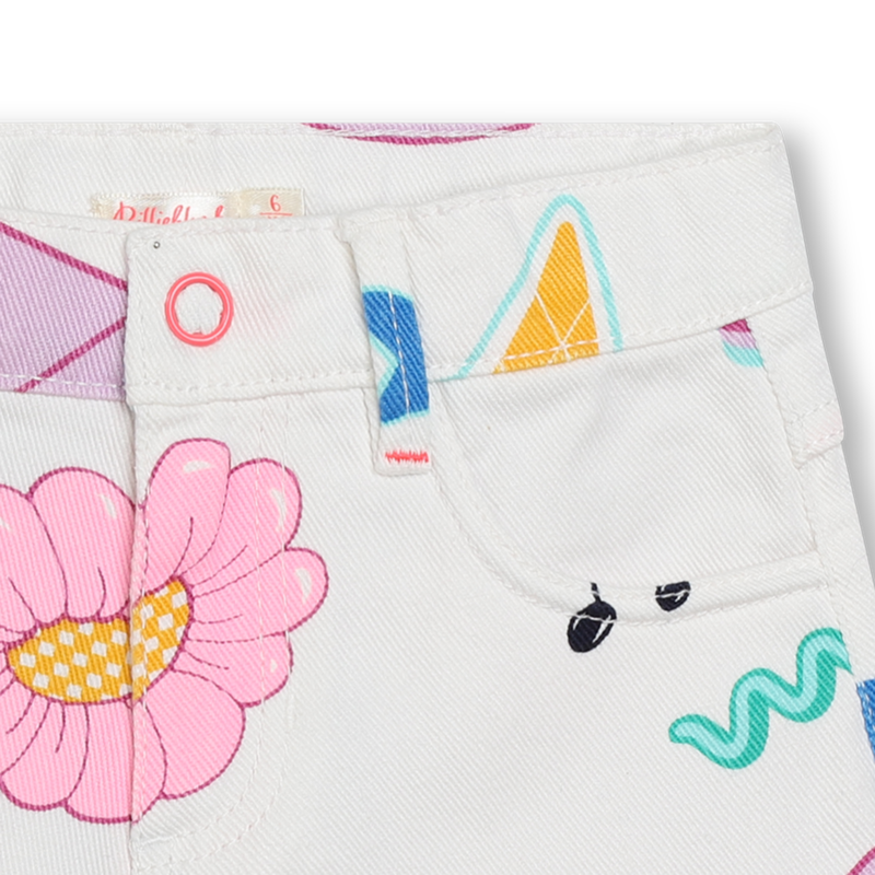 Short imprim&eacute; BILLIEBLUSH 
                        FILLE